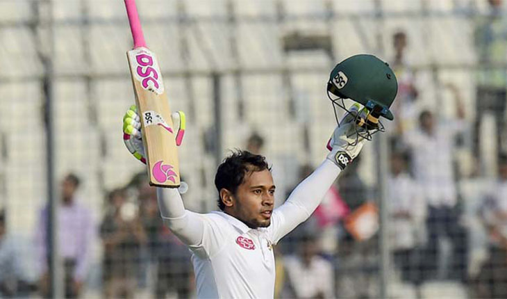 দ্বিতীয় ডাবল সেঞ্চুরি করলেন মুশফিক