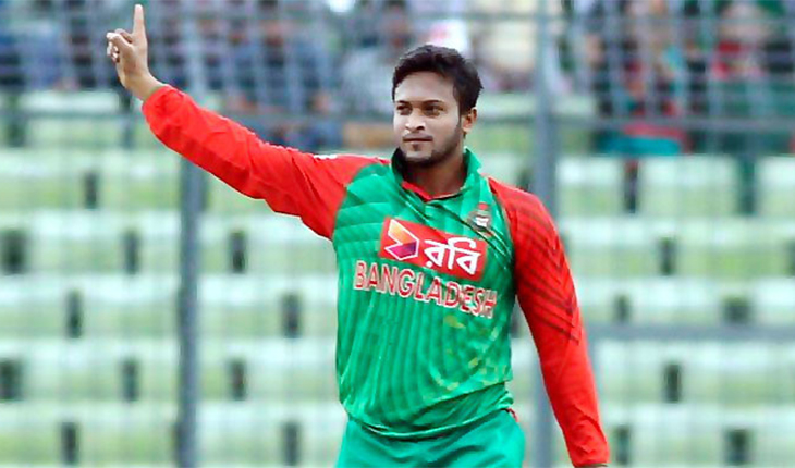 আফগান সিরিজের জন্যই বিশ্ব একাদশকে সাকিবে