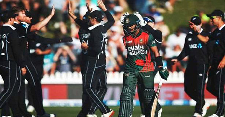 লজ্জাজনক হার দিয়ে টাইগারদের নিউজিল্যান্ড