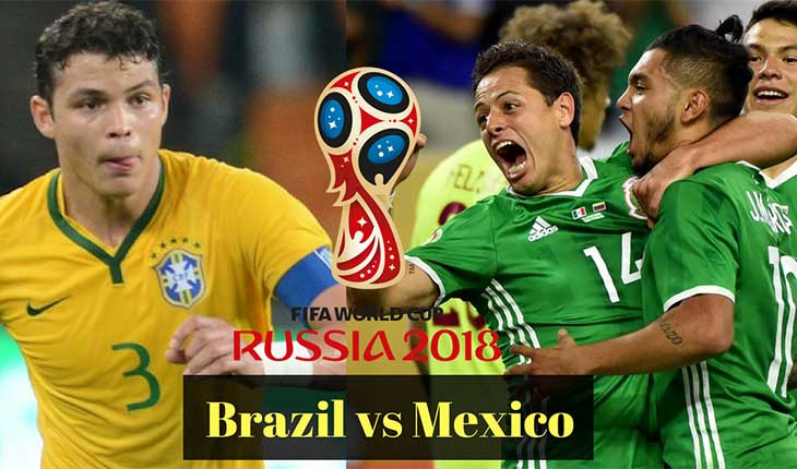 নকআউট পর্বে আজ ব্রাজিলের লড়াই মেক্সিকোর