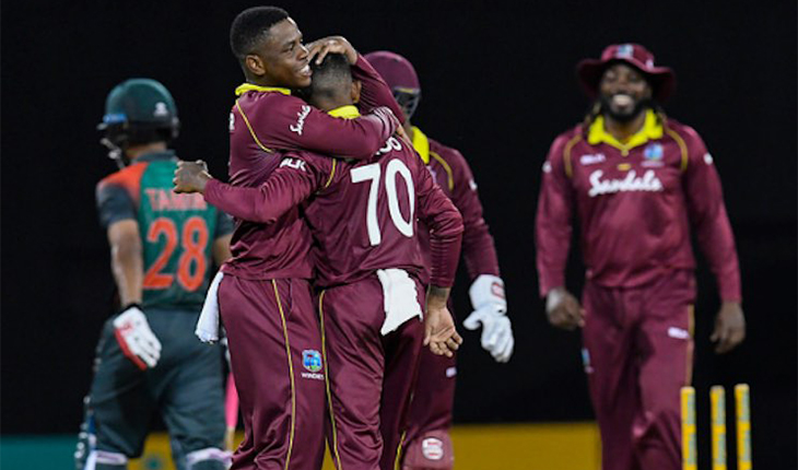 ৩ রানের জয় পেল ওয়েস্ট ইন্ডিজ