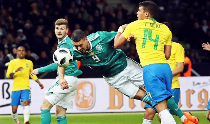 ব্রাজিলের কাছে জার্মানির হার