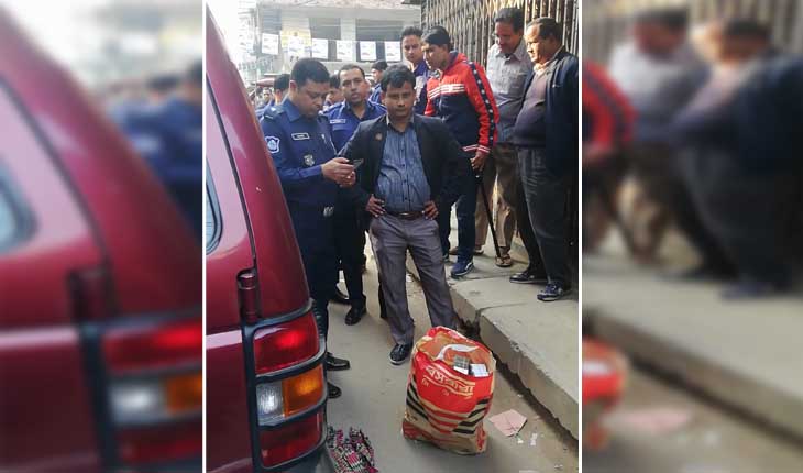 টাঙ্গাইলে লাঙ্গল প্রতীকের গাড়ি থেকে