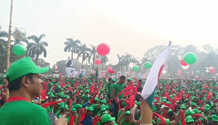 সোহরাওয়ার্দী উদ্যানের উৎসবস্থল &lsquo;জয় বাংলা