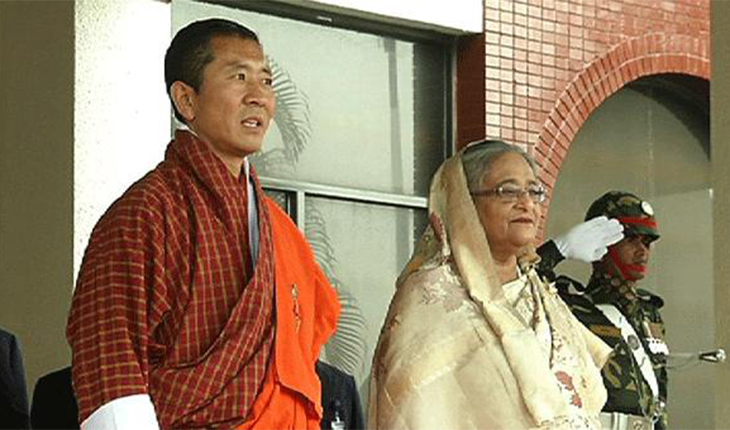 ৪ দিনের সফরে ঢাকায় ভুটানের প্রধানমন্ত্রী