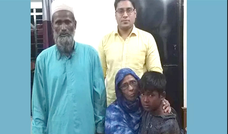 নিখোঁজের ৪ মাস পর মায়ের কোলে ফিরলো মধুপু