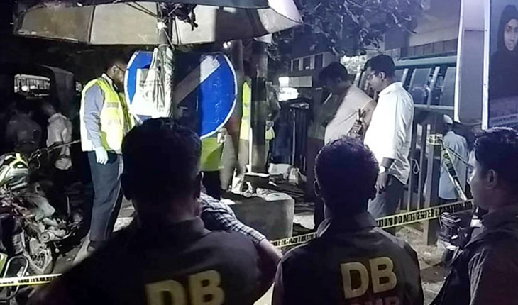 রাজধানীর গুলিস্তানে ককটেল বিস্ফোরণে ৩ পু