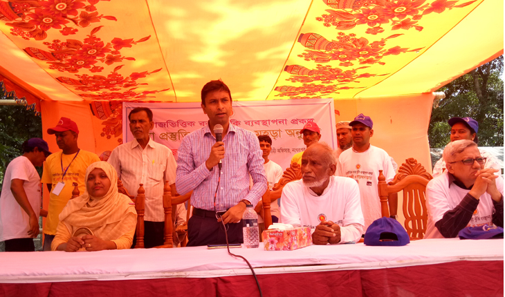 নাগরপুরে বন্যা প্রস্ততি ও সাড়াদান মহড়া অ