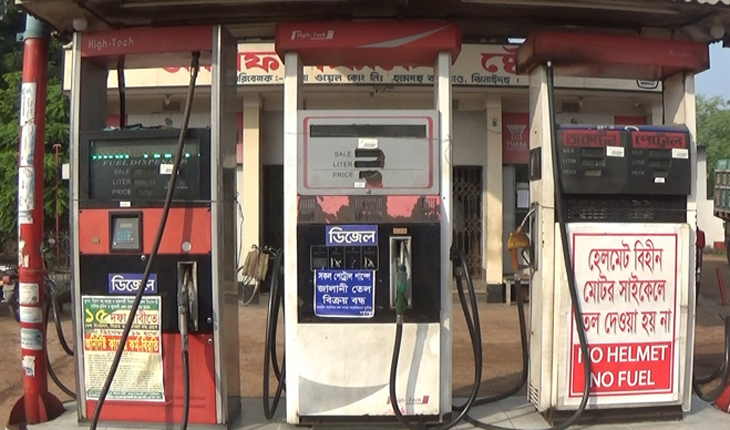ঝিনাইদহে পেট্রোল পাম্প গুলোতে অনির্দিষ্ট