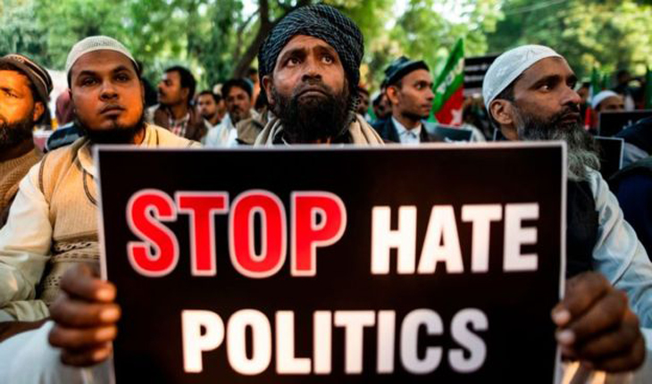 নাগরিকত্ব বিলের বিরুদ্ধে ভারতে তীব্র প্র