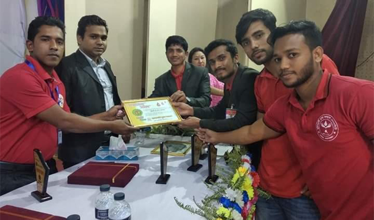 মানবতার কাজের সম্মাননা স্বীকৃতি পেলেন খু