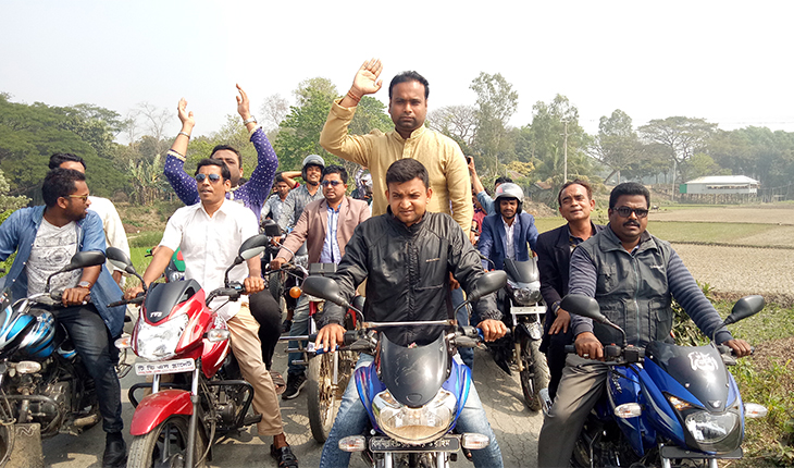 নাগরপুরে ভাইস চেয়ারম্যান প্রার্থী ফরিদের