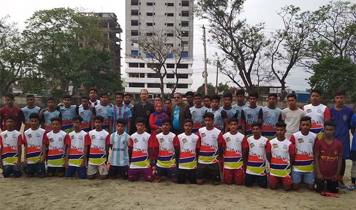 ভৈরবে ডেভেলপমেন্ট কাপ ফুটবল টুর্নামেন্টে