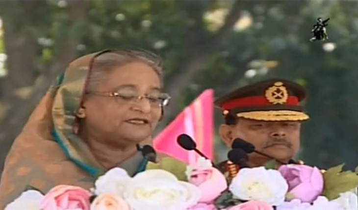 জাতীয় পতাকার মান রক্ষা করা সকল সৈনিকের প