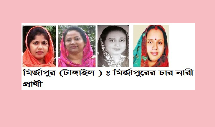 মির্জাপুরে চার নারী প্রার্থী রয়েছেন নির্