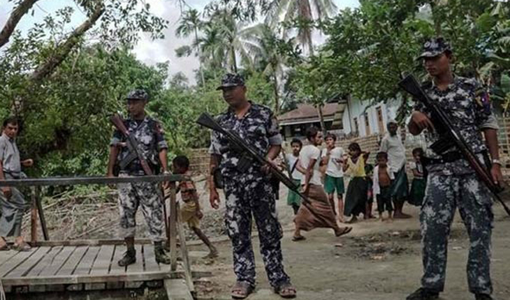 রাখাইনে সেনাবাহিনীর গুলিতে নিহত ৬