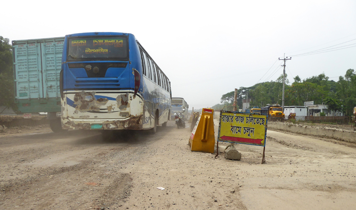 এবার ঈদে ঢাকা-টাঙ্গাইল মহাসড়কে যানজটের আ