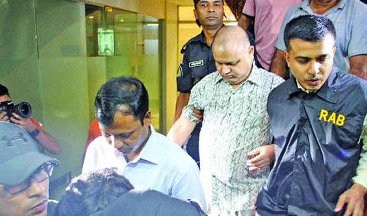 সাত বডিগার্ডসহ জি কে শামীমকে গুলশান থানা