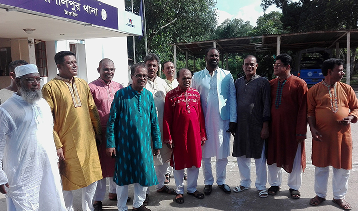 গোপালপুর থানার উদ্যোগে ঈদ আড্ডা ও প্রীতি