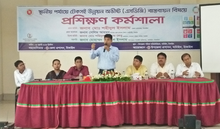 ঘাটাইলে এসডিজি বাস্তবায়ন বিষয়ক দিনব্যাপী