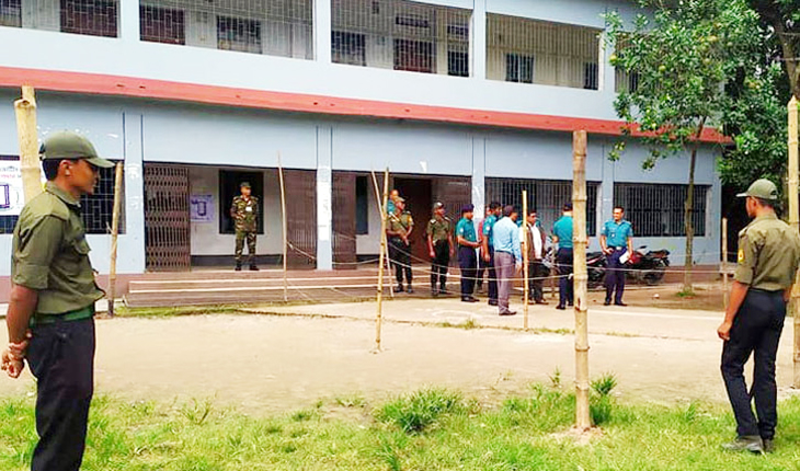 রংপুরে এরশাদের আসনে ভোট চলছে