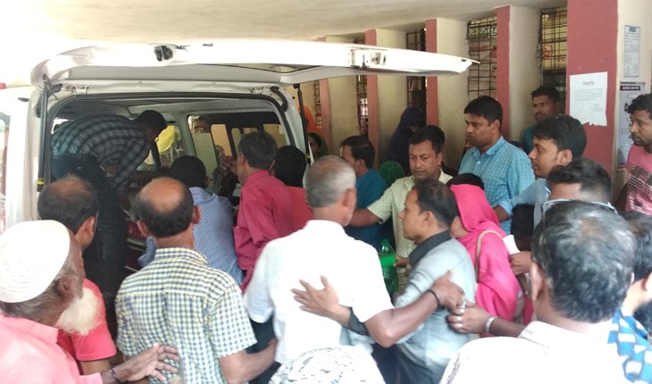 ট্রাক-অটোরিকশা সংঘর্ষে নিহত ১ ; আহত ৫