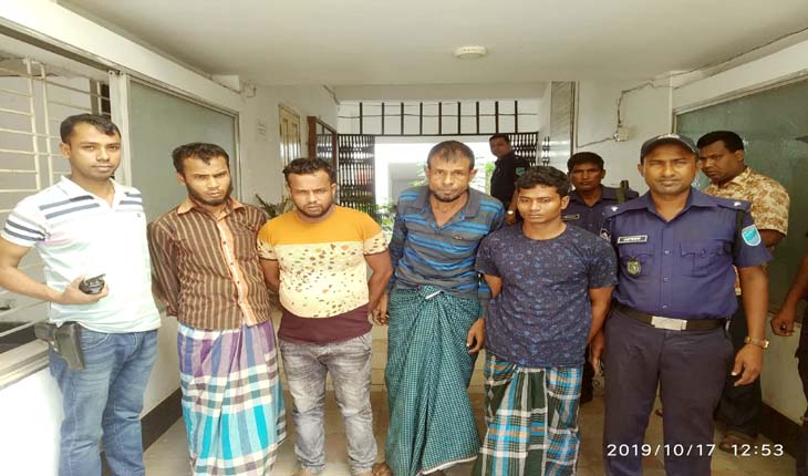 টাঙ্গাইলে আন্তঃজেলা ডাকাত দলের ৪ সদস্য গ