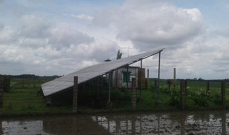সোলার পাম্প ১ বছরেই অচল, সেচের অভাবে পড়ে