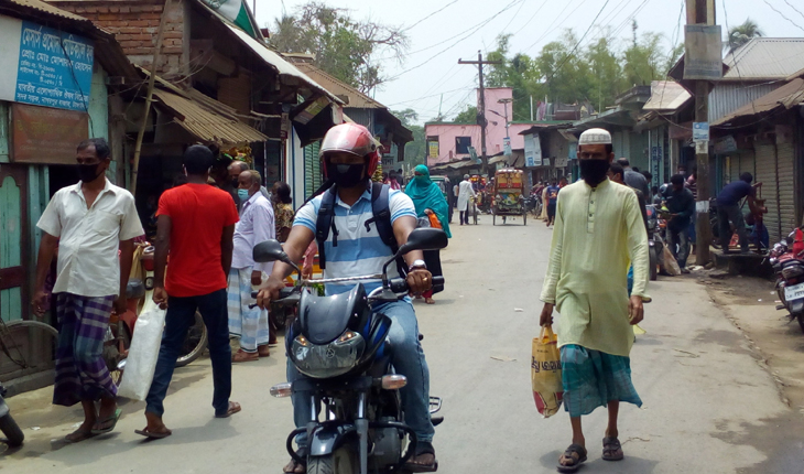 নাগরপুরে লকডাউন মানছেন না জনগণ