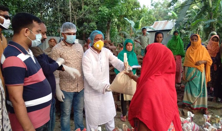 টাঙ্গাইল পৌরসভার ১১ নং ওয়ার্ডে মুক্তির খ