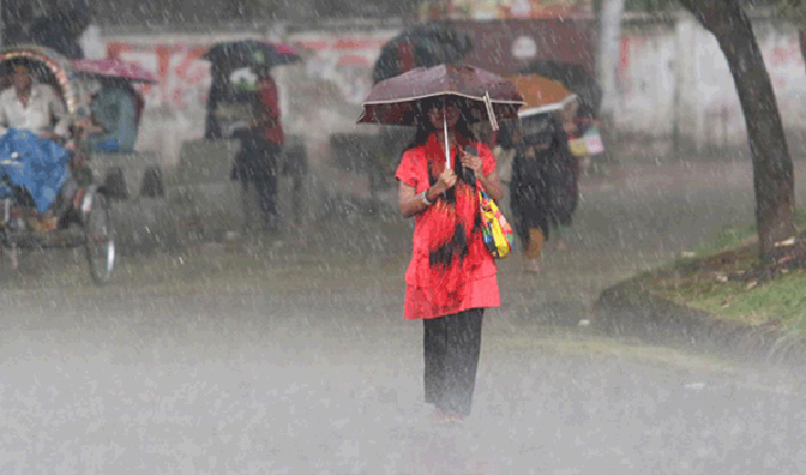 সোমবার থেকে সারাদেশে বজ্রবৃষ্টি
