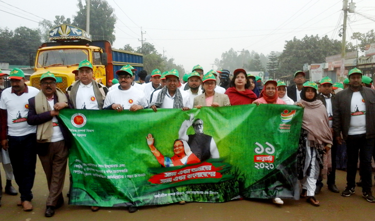 ধনবাড়ী-মধুপুরে বঙ্গবন্ধুর জন্মশতবর্ষ পাল