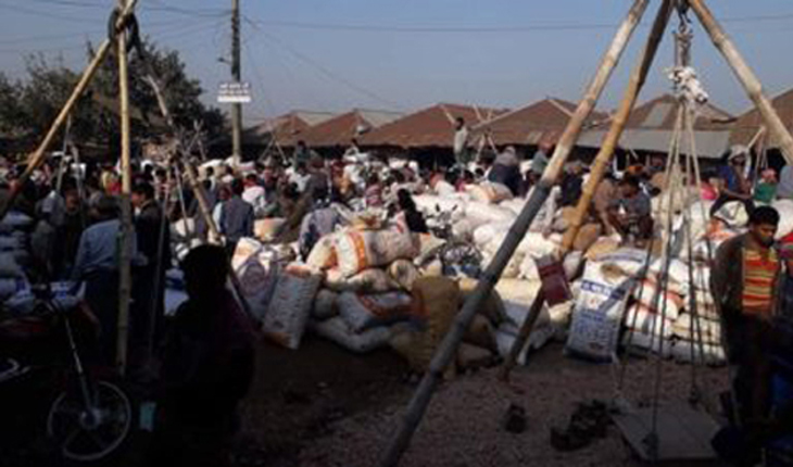 ঝিনাইদহে বাজার গুলোতে ভরে গেছে পিঁয়াজে