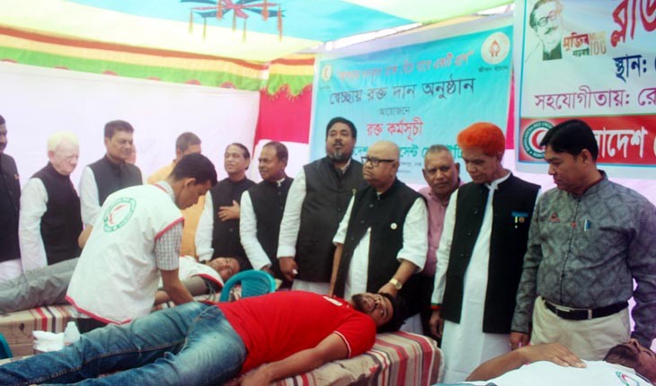 টাঙ্গাইলে বিভিন্ন কর্মসুচিতে বঙ্গবন্ধুর