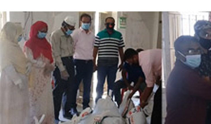 মোরেলগঞ্জে করোনা কর্মবিমুখ ৭শ&rsquo; পরিবারকে