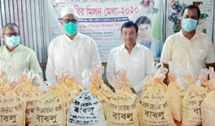 নাটোরে মুক ও বধির প্রতিবন্ধিদের খাদ্য সা