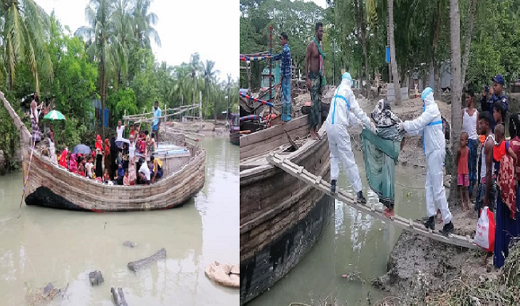 &nbsp;ভোলায় উপকূলীয় এলাকা থেকে তিন লক্ষ মানুষ