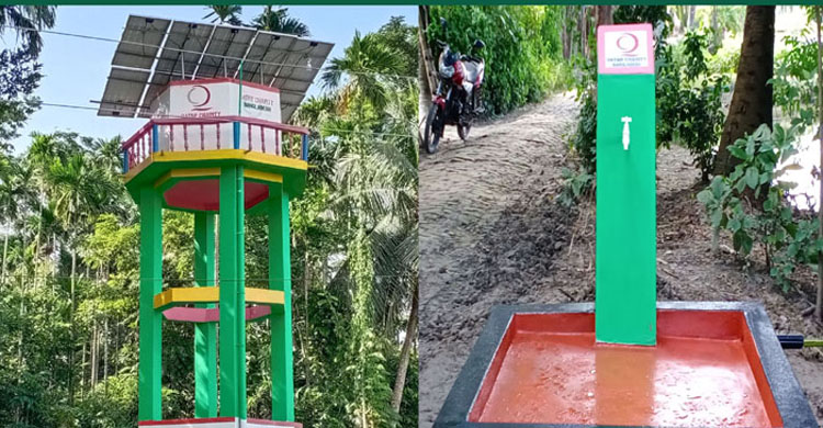 বাগেরহাটে কাতার চ্যারাটির অর্থায়নে সুপেয