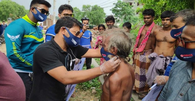 টাঙ্গাইলে ইয়ামাহা রাইডার ক্লাবের উদ্যোগে