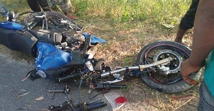 ভুঞাপুরে মোটরসাইকেল দুর্ঘটনায় বাবা নিহত