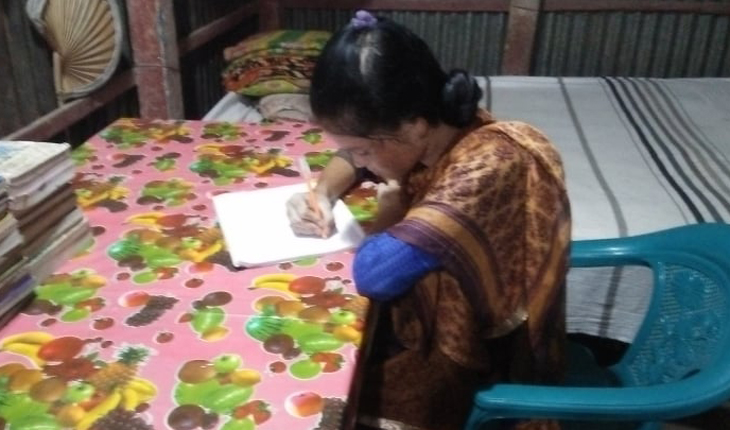 প্রতিবন্ধী বাবার প্রতিবন্ধী মেয়ে জাহানার