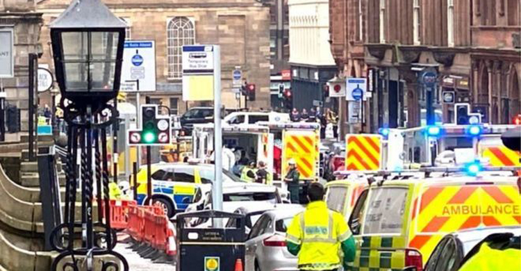 গ্লাসগো সিটি সেন্টারে 'গুরুতর' ঘটনা, ৩ জ