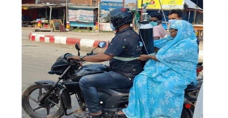 ভাইরাল হওয়া সেই বাইকার ছেলেটি করোনা আক্র