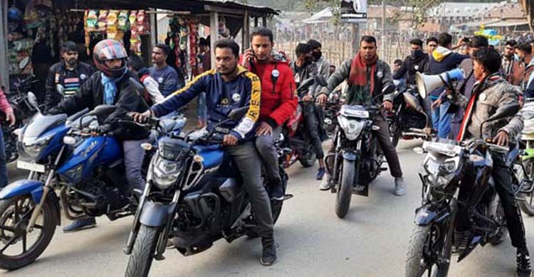 প্রচারণার শেষ দিনে বাঘিল ইউপিতে নৌকার বি