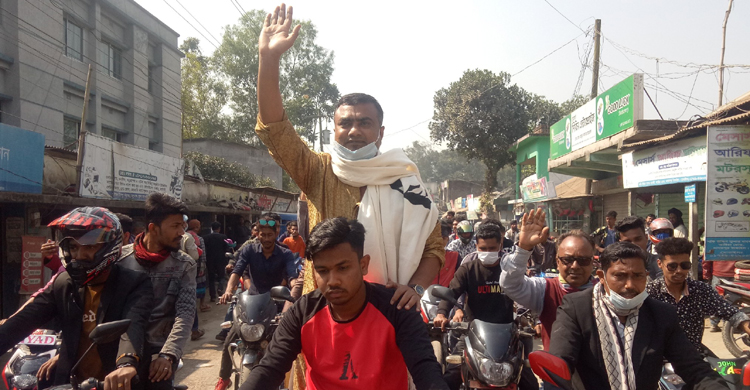 নাগরপুরে চেয়ারম্যান পদপ্রার্থী জাহিদের ম