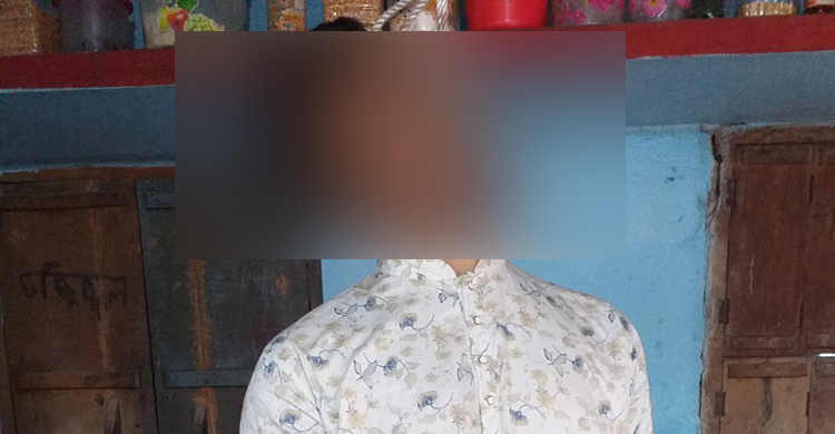 হাত-পা বাঁধা অবস্থায় মাদ্রাসা শিক্ষকের ঝ