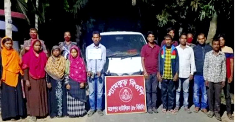 মহেশপুর সীমান্তে দালালসহ ১৫ জন বাংলাদেশী