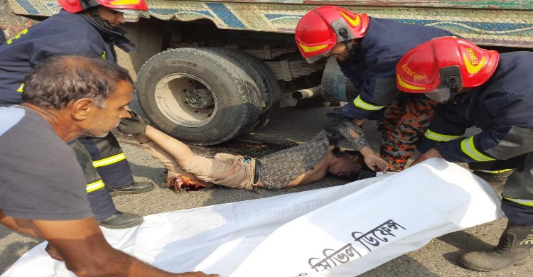 কালিহাতিতে ট্রাক চাপায় নিহত ১