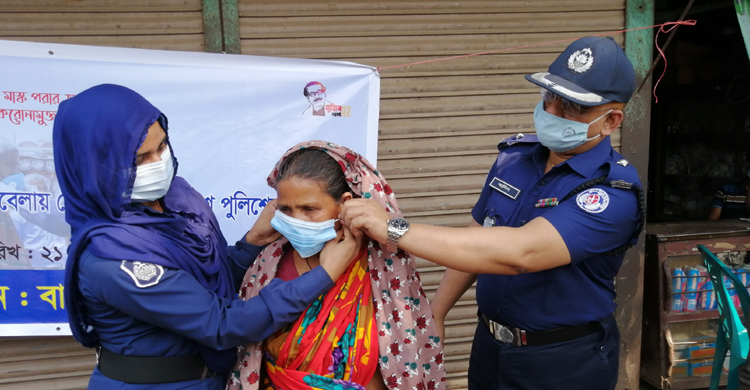 করোনা সংক্রমণ রোধে মাঠে নেমেছে নাগরপুর থ