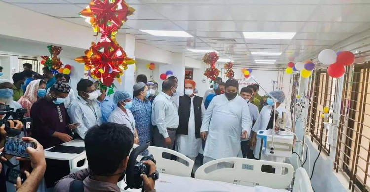 টাঙ্গাইল জেনারেল হাসপাতালে আইসিইউ ওয়ার্ড